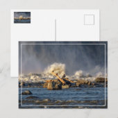 Adelaars en ruw water briefkaart (Voorkant / Achterkant)