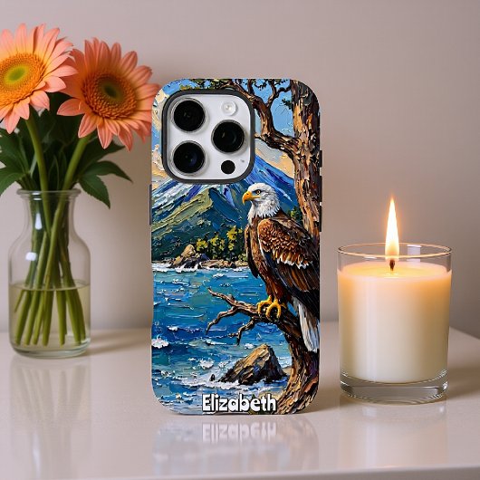 Adelaarsbaars: berg, Zee, lucht Case-Mate iPhone Case