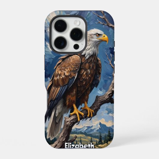 Adelaarsbesluit: Te midden van de storm iPhone Hoesje (Achterkant)
