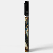 Adelaarsblik gefixeerd op de volle maan Case-Mate iPhone case (Achterkant / Links)