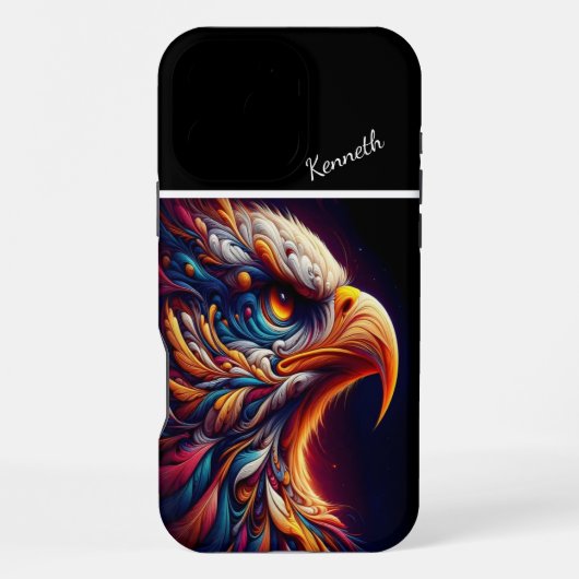 Adelaarsblik iPhone Hoesje (Achterkant)