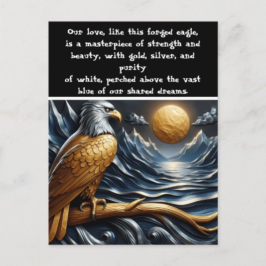 Adelaarsblik: Summit, Deep, Azure Briefkaart (Voorkant)