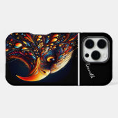 Adelaarsblik van Kleur iPhone Hoesje (Achterkant horizontaal)