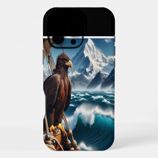 Adelaarsblik Vanaf De Mast iPhone Hoesje (Achterkant)