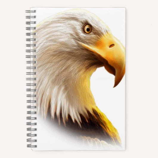 Adelaarsgezicht notitieboek (Voorkant)