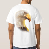 Adelaarsgezicht  t-shirt (Achterkant)