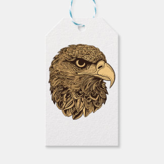 Adelaarskop Cadeaulabel