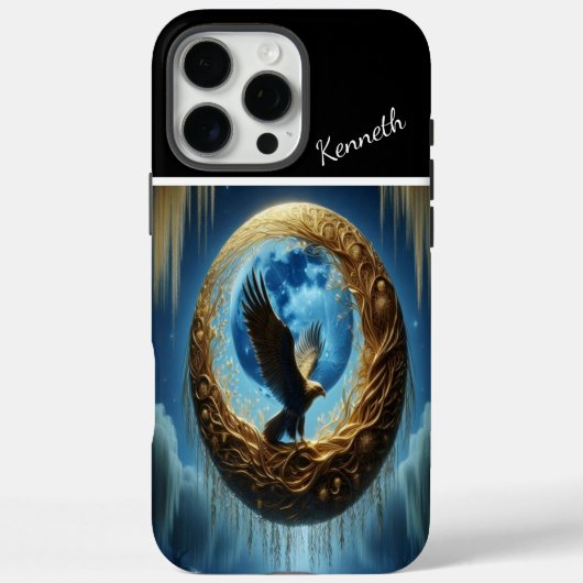 Adelaarsmaanverlichte baars Case-Mate iPhone case (Achterkant)