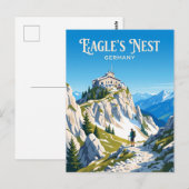 Adelaarsnest Duitsland Briefkaart (Voorkant / Achterkant)