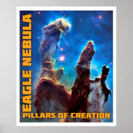 Adelaarsnevel Pilaren der Schepping Poster