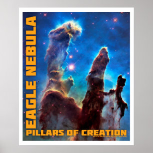 Adelaarsnevel Pilaren der Schepping Poster