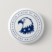 Adelaarspirit Ronde Button 5,7 Cm (Voorkant)