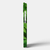 Adelaarsvaren met regendruppels, Washington State Case-Mate iPhone Case (Achterkant / Links)