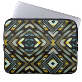 Adelaarsveren Aards Patroon Laptop Sleeve
