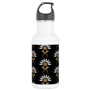 Adelaarsveren met fans waterfles