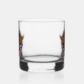 Adelaarswapen Verenigde Staten Whisky Glas (Links)