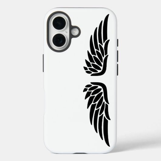 Adelaarvleugel op maat iPhone 16 Hoesje (Achterkant)