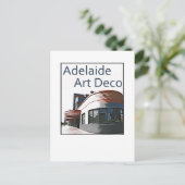 Adelaide Art Deco - Woodville Hotel Briefkaart (Staand voorkant)