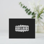 Adelaide Australia City Skyline Cityscape Gift Briefkaart (Staand voorkant)