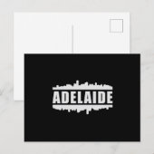 Adelaide Australia City Skyline Cityscape Gift Briefkaart (Voorkant / Achterkant)