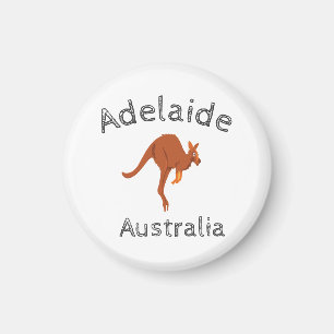 Adelaide Australia Kangaroo Magneet