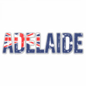Adelaide Australia Sticker (Voorkant)
