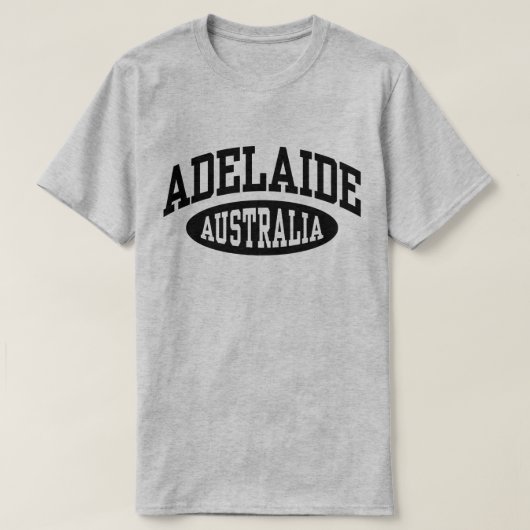 Adelaide Australia T-shirt (Design voorkant)