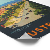 Adelaide Australia Vintage Travel Poster (Hoek)