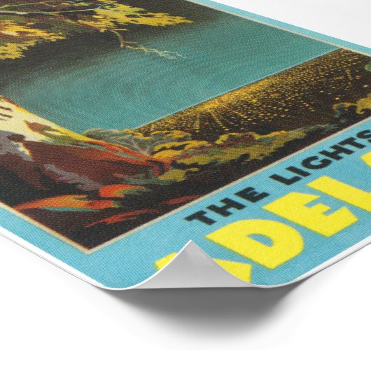 Adelaide Australia Vintage Travel Poster (Hoek)