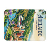 Adelaide Australië Magneet (Horizontaal)