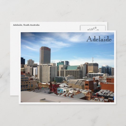 adelaide briefkaart (Voorkant / Achterkant)