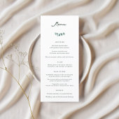 Adelaide Bruiloft Diner Menu