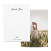 Adelaide Bruiloft Eucalyptus Flat Dank u