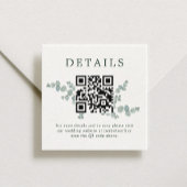 Adelaide Bruiloft QR Code Informatiekaartje