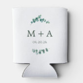 Adelaide Bruiloft Waterverf Eucalyptus Blikjeskoeler (Achterkant)