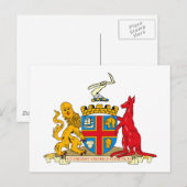 Adelaide Coat of Arms Briefkaart (Voorkant / Achterkant)