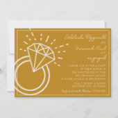 Adelaide | Curated Color | Verlovingsfeest Kaart (Voorkant)