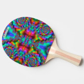 ADELAIDE ~ DISCOBAL ~ Originele Fractal ~ Tafeltennisbatje (Zijkant)