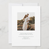 Adelaide Elegante Waterverf Eucalyptus Wedding Kaart (Achterkant)