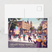 Adelaide Fringe Festival Australië Briefkaart (Voorkant / Achterkant)