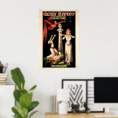 Adelaide Herrmann 1900 Hindoe Tover Show POSTER (Thuiskantoor)