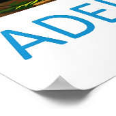 Adelaide Hills Park Reis Vintage Poster Ski (Hoek)