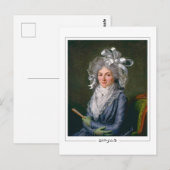 Adélaïde Labille-Guiard #1 - Kunstkaart Briefkaart (Voorkant / Achterkant)