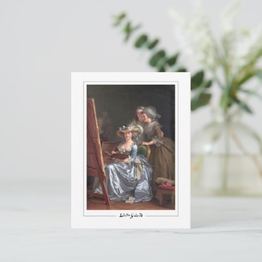 Adélaïde Labille-Guiard #2 - Kunstkaart Briefkaart (Staand voorkant)