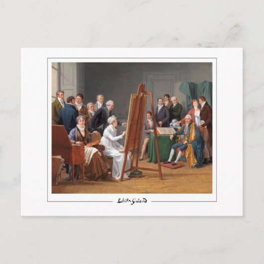 Adélaïde Labille-Guiard #4 - Kunstkaart Briefkaart (Voorkant)