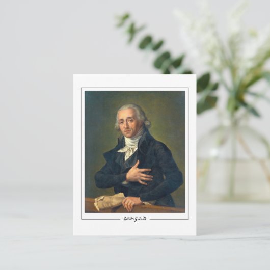 Adélaïde Labille-Guiard #5 - Kunstmatig Briefkaart (Staand voorkant)