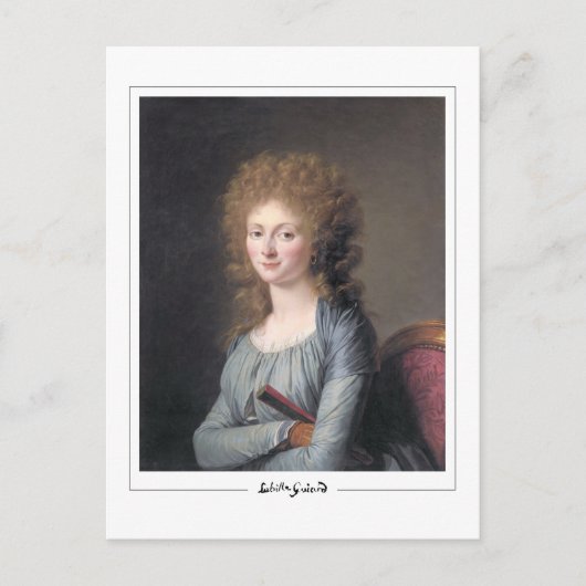 Adélaïde Labille-Guiard #6 - Kunstmatig Briefkaart (Voorkant)