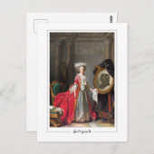 Adélaïde Labille-Guiard #7 - Briefkaart met fijne  (Voorkant / Achterkant)