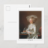 Adélaïde Labille-Guiard #8 - Kunstkaart Briefkaart (Voorkant / Achterkant)