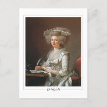 Adélaïde Labille-Guiard #8 - Kunstmatig Briefkaart